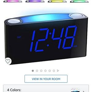 NWT Alarm Clock for Heavy Hard Sleepers